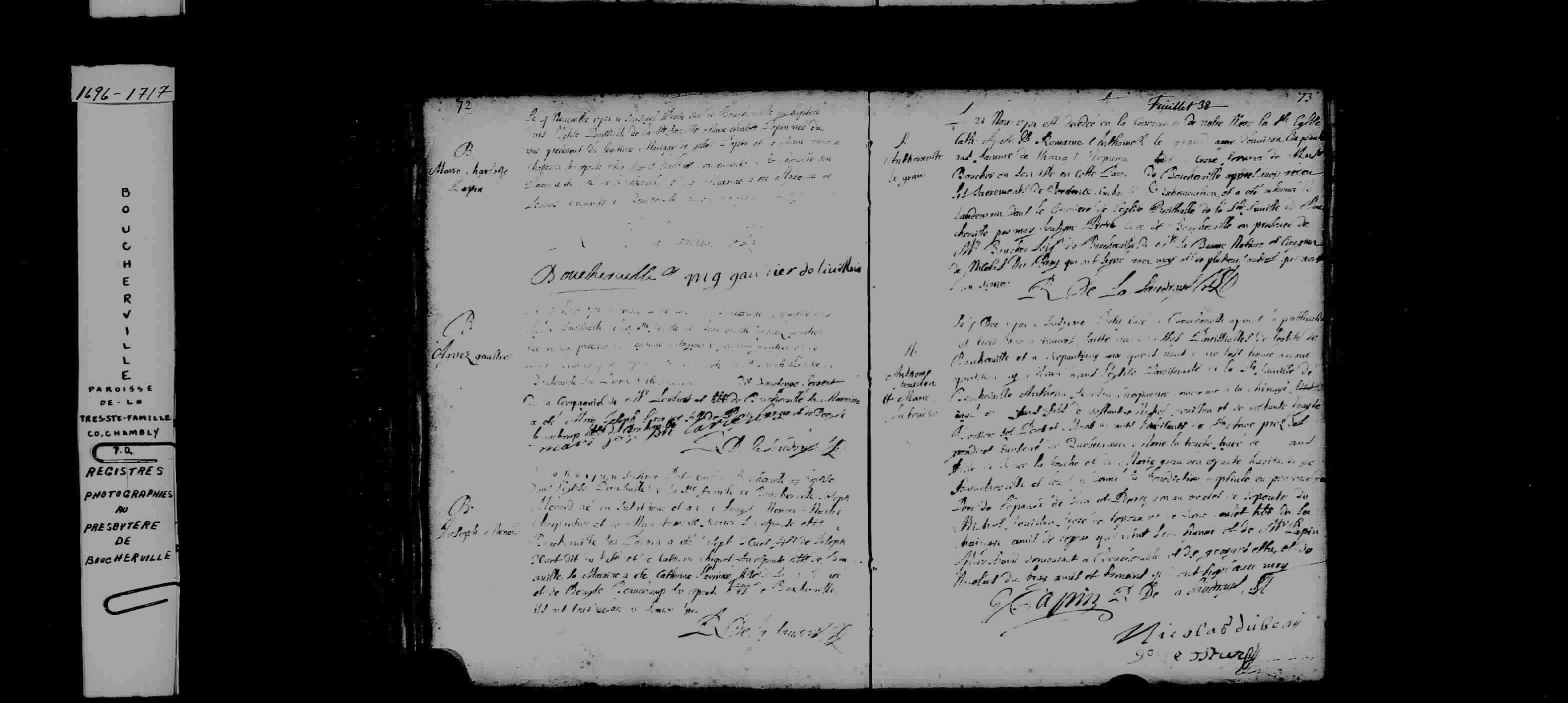 1701 Burial Antoinette Legrand
