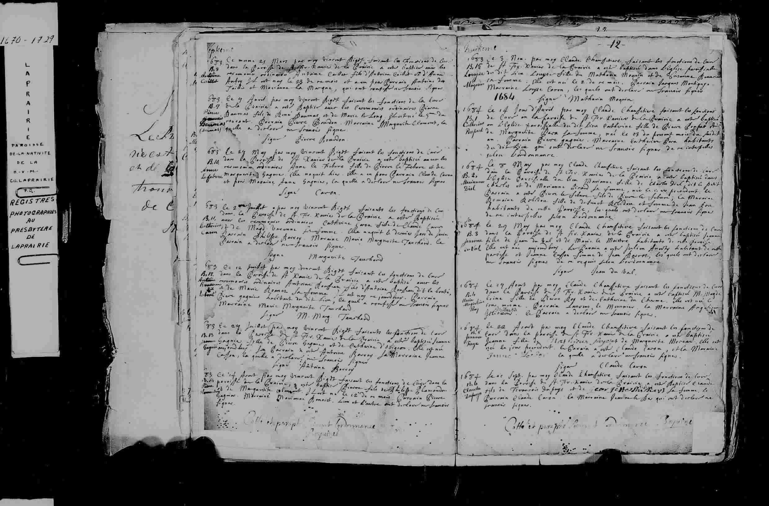 1683 Baptism Anne Lefebvre