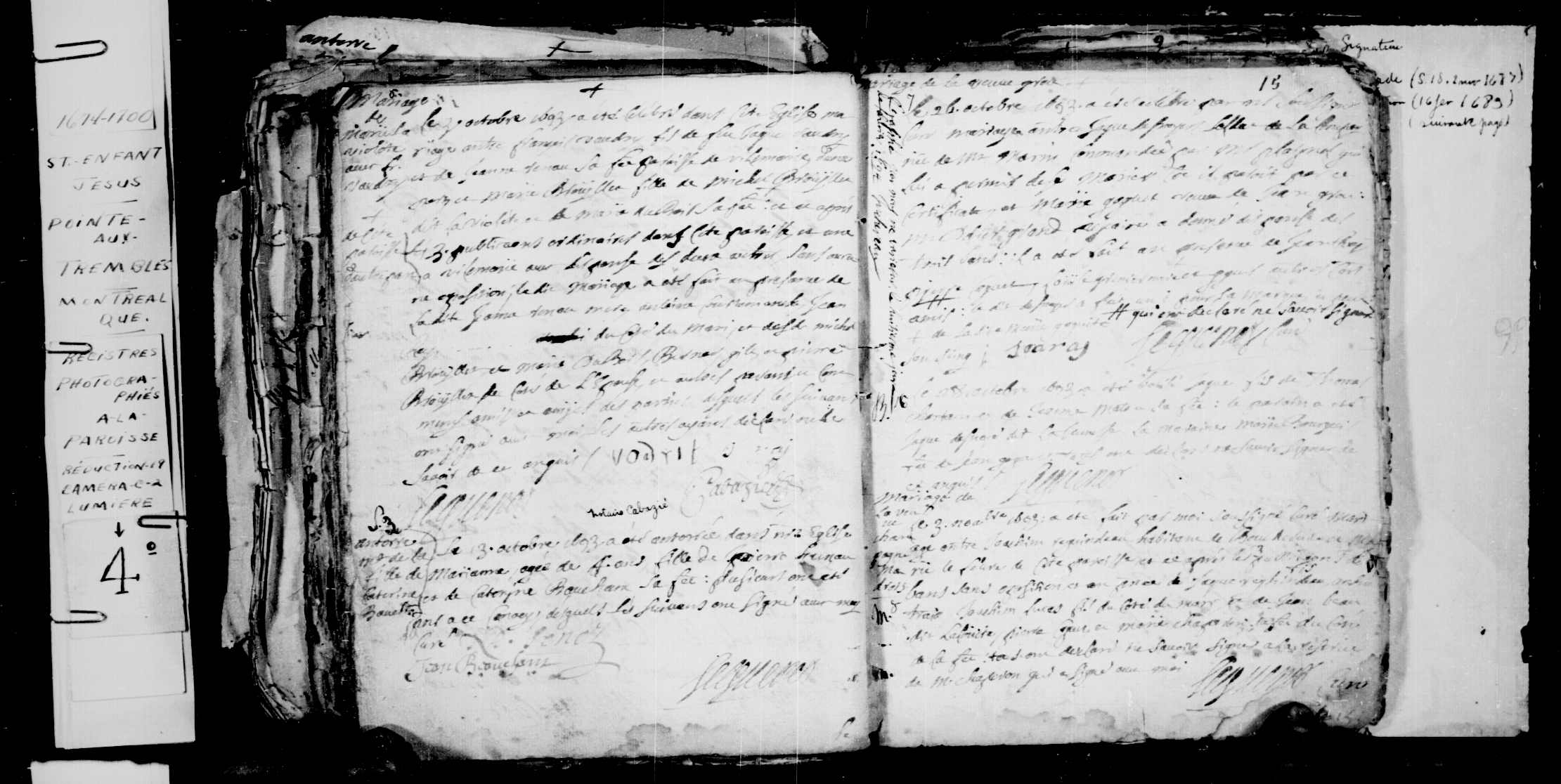 1693 Marriage Reguindau Lefebvre