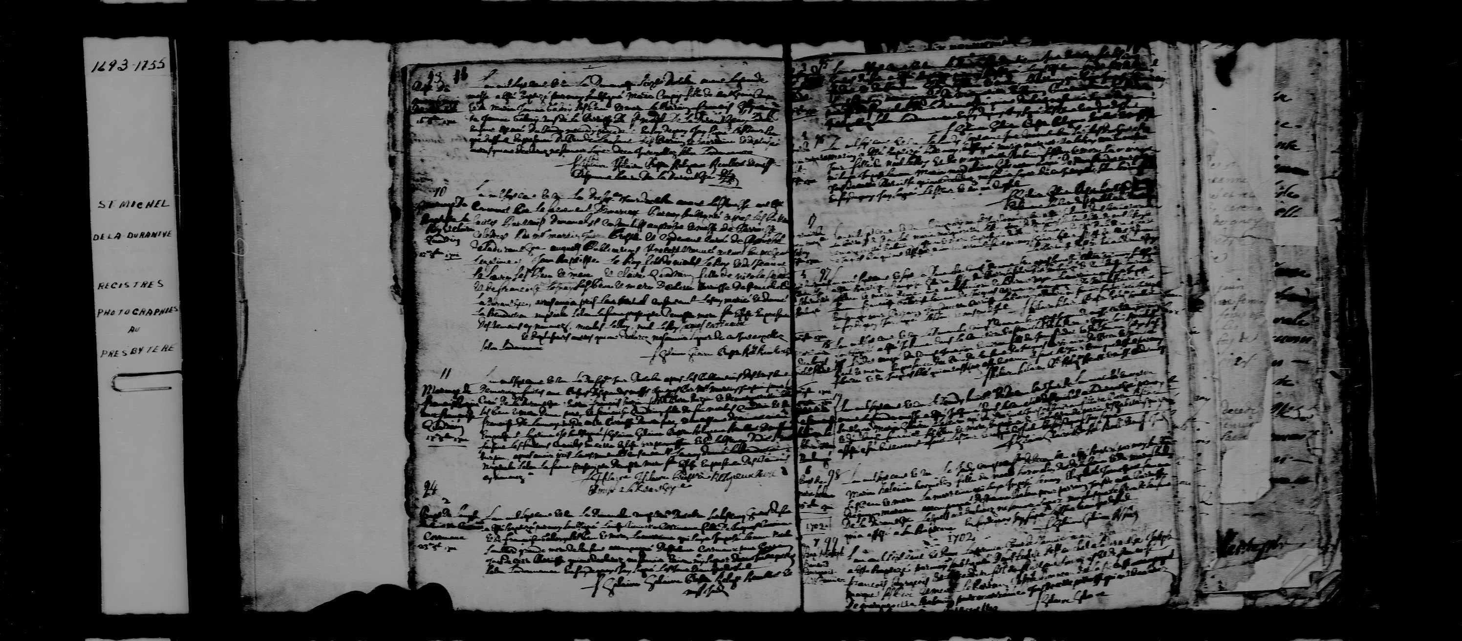 1701 Baptism Marie Helene Gourmelon dit Laforme