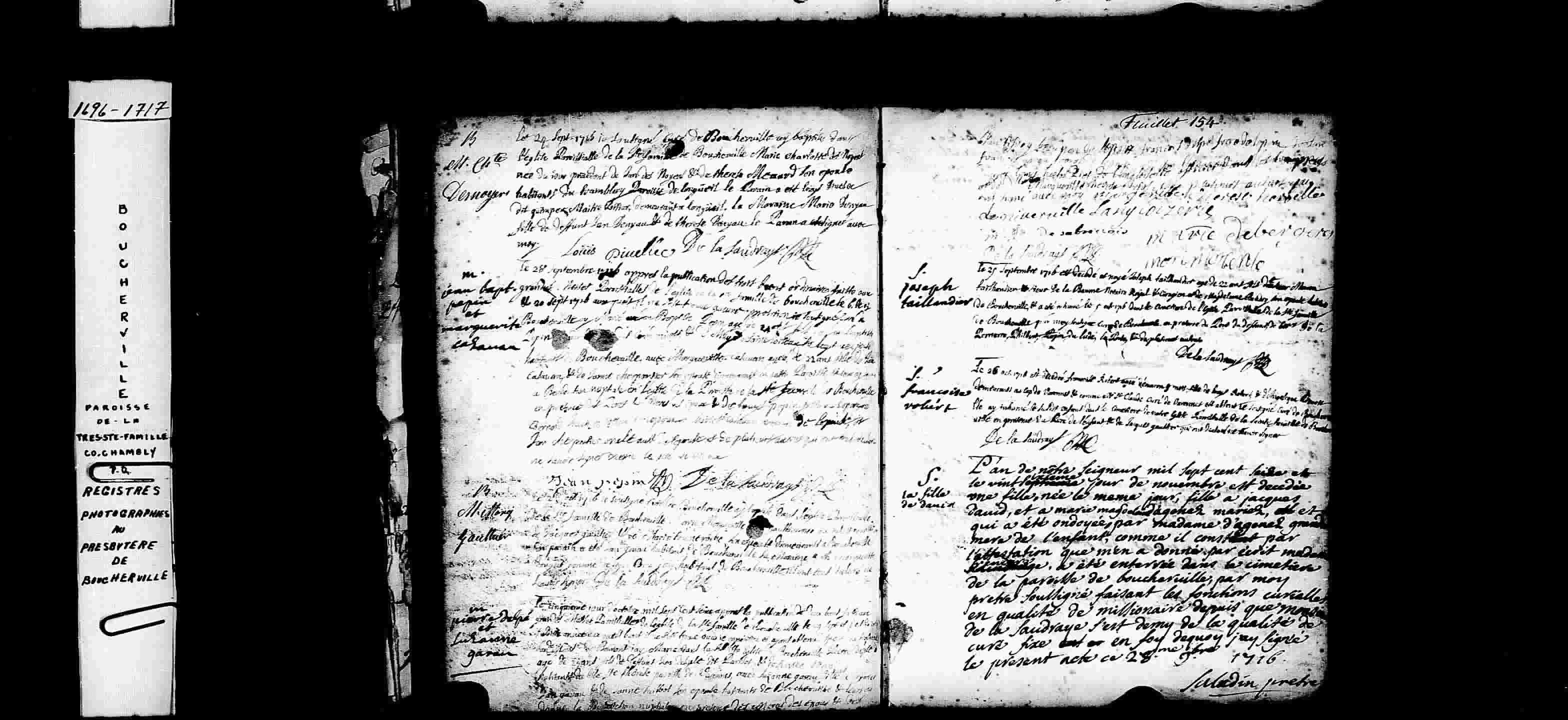 1716 Baptism Marie Charlotte Desnoyers