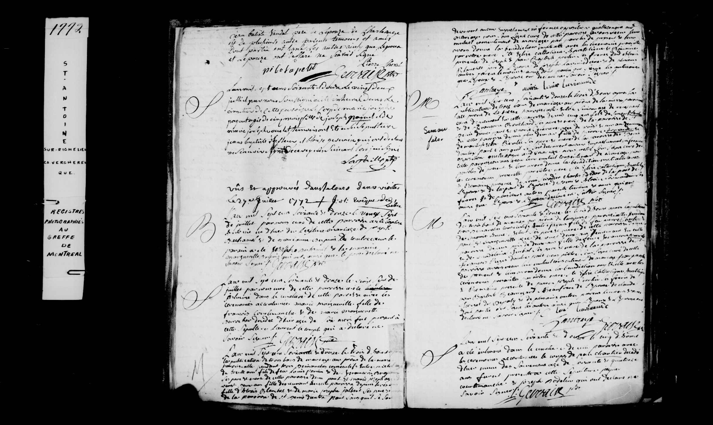 1772 Burial Jean Chartier