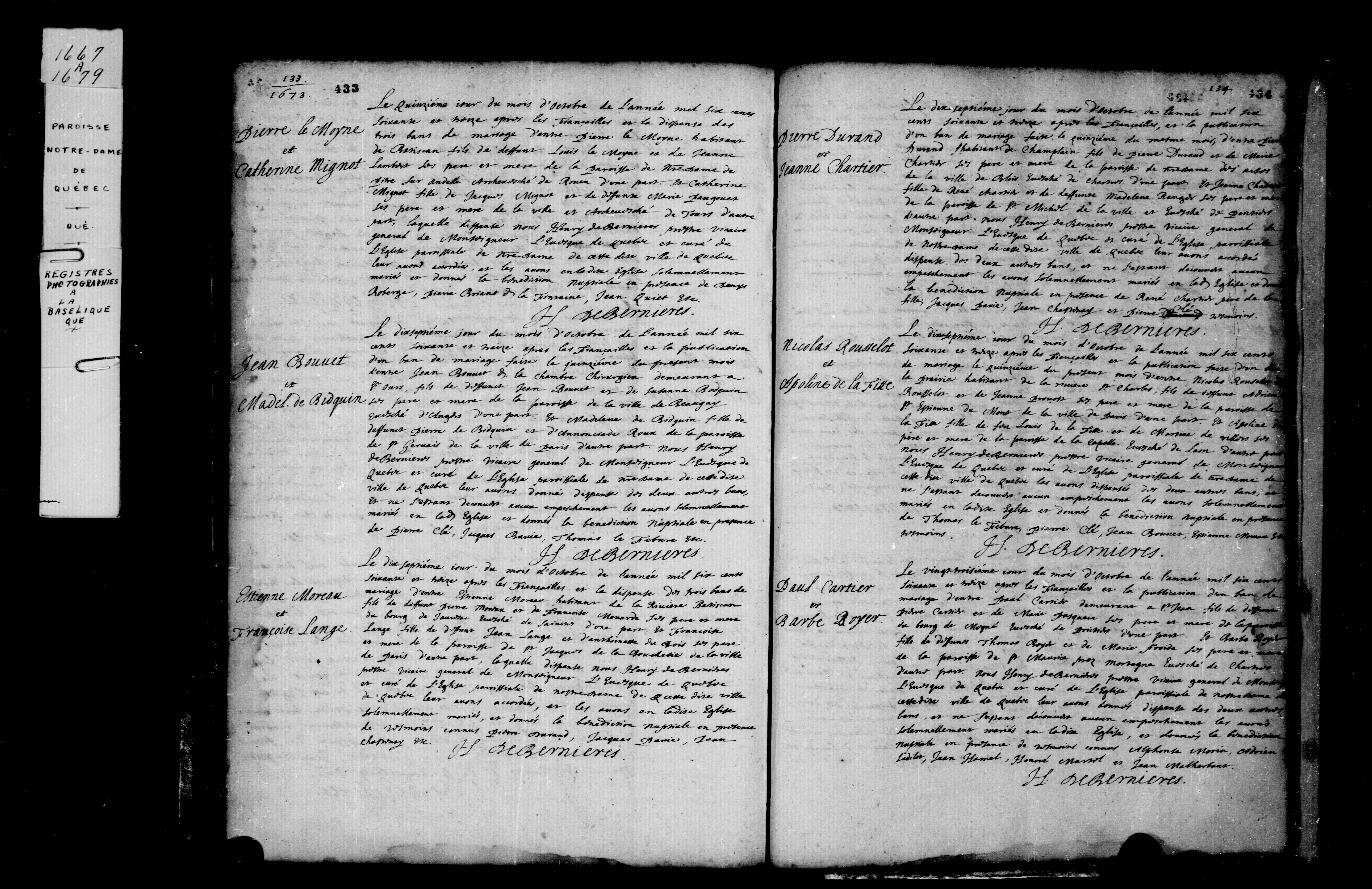 1673 Marriage Cartier Boyer