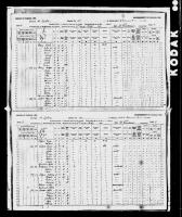 1891 Canadian Census David Vachereau
